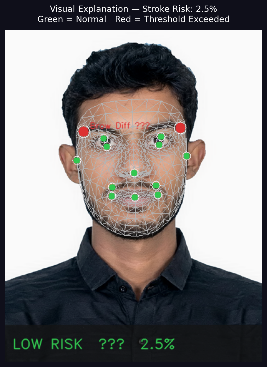 MediaPipe Face Mesh Stroke Annotation